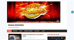 Desktop Screenshot of magiasonidera.com