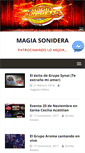 Mobile Screenshot of magiasonidera.com